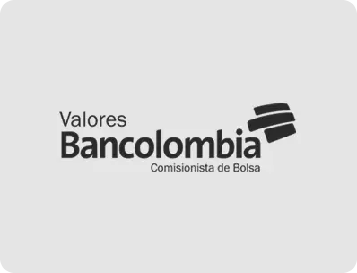 Logo de Valores Bancolombia, Comisionista de Bolsa